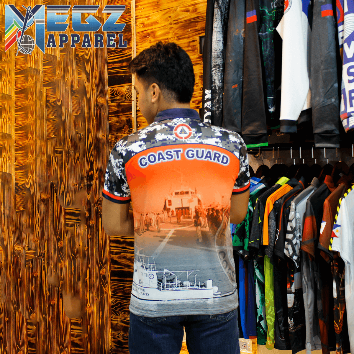 coast guard polo shirt