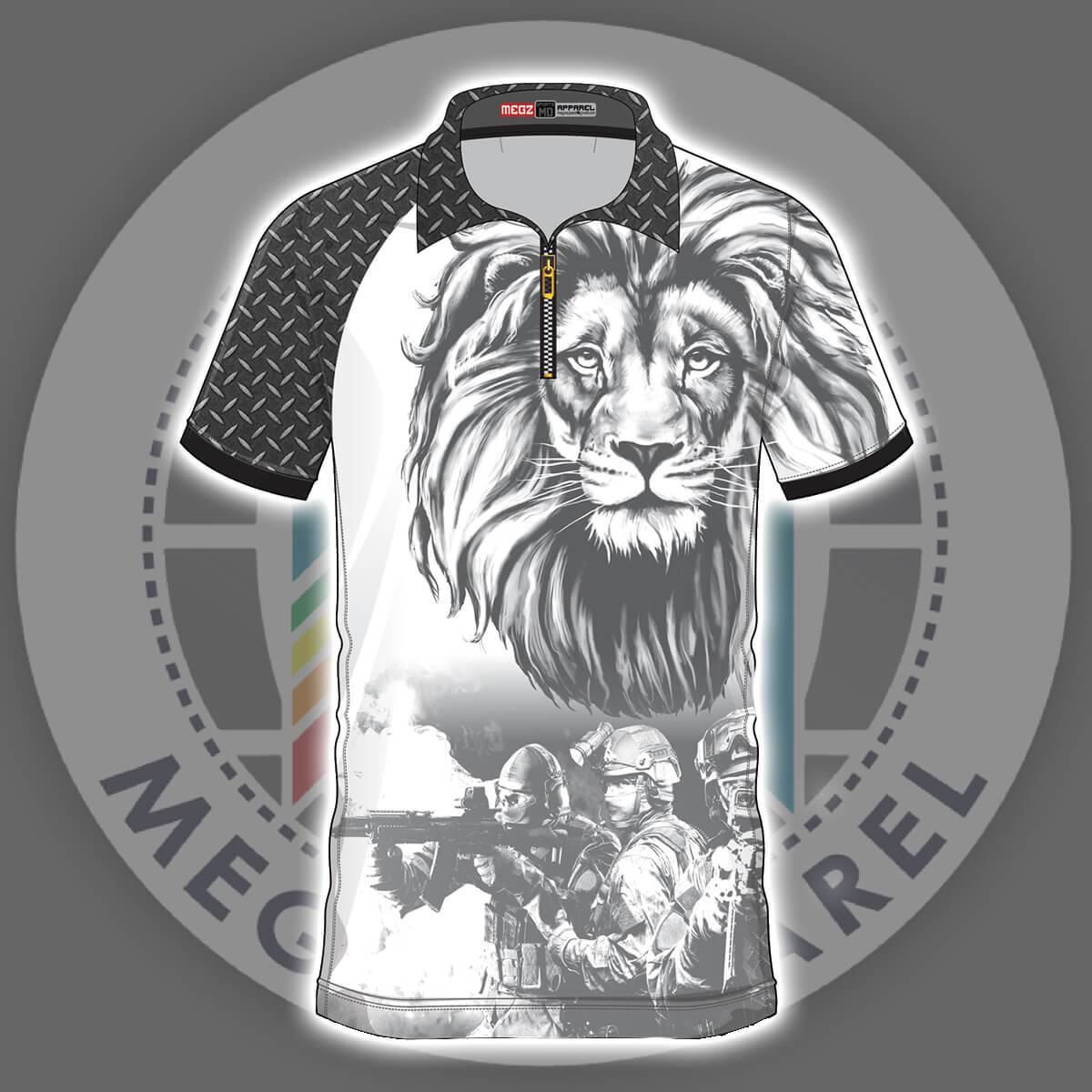 Premium Vector | Lion t-shirt design
