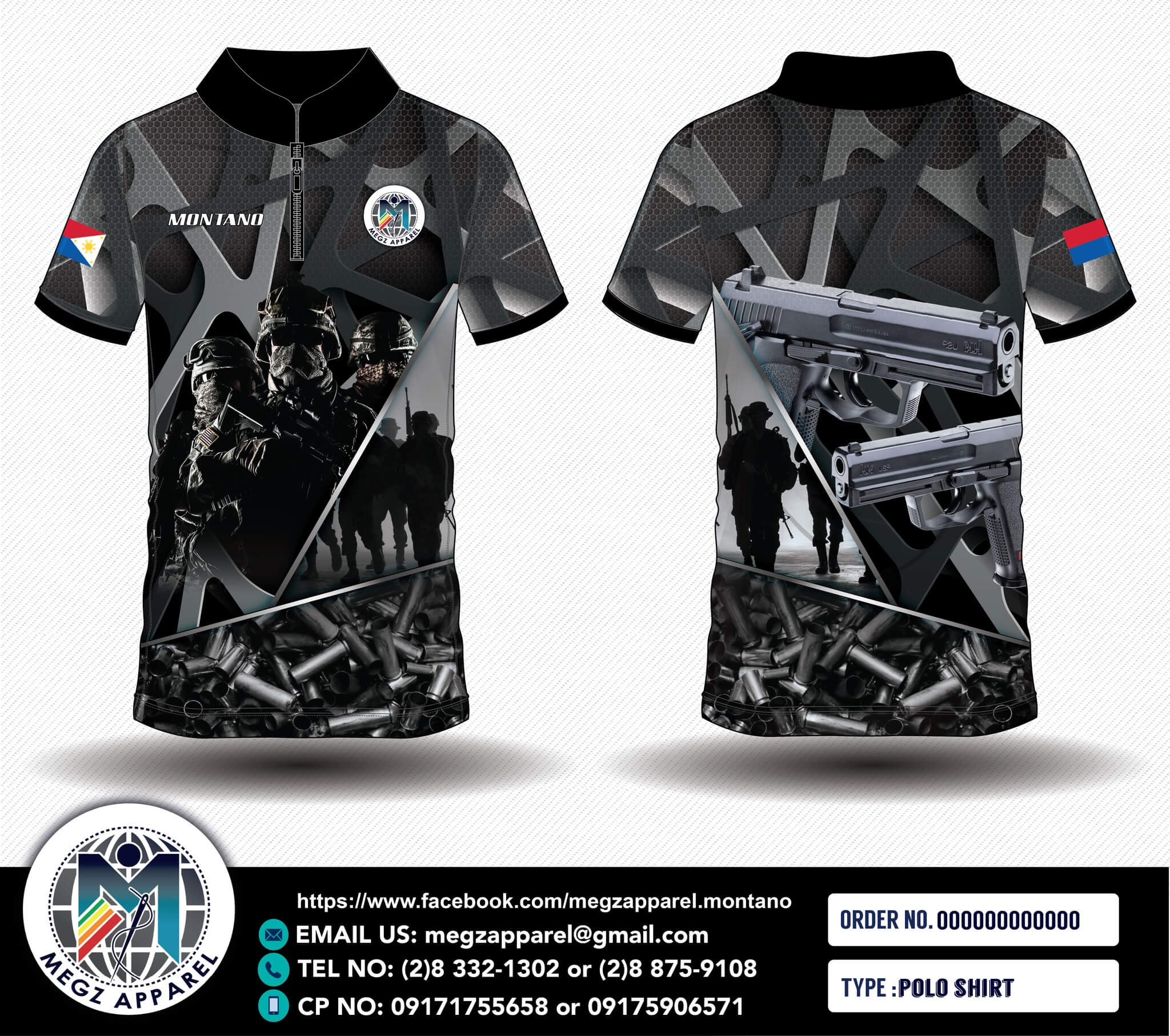 Polo Shirts Tactical Designs – MEGZ Apparel